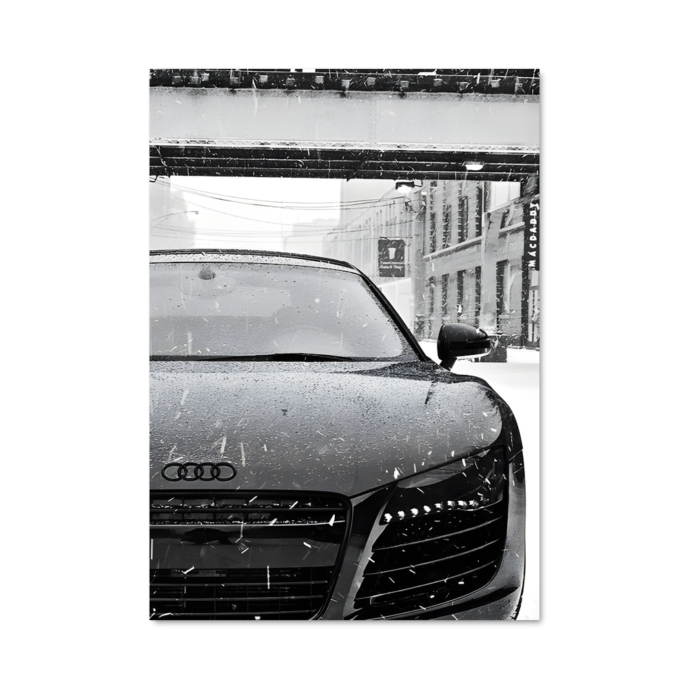 Poster Audi dans la Neige